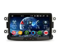 Erisin 8 pollici 8-Core 4GB+64GB Autoradio 2 Din Android 14 GPS Navigatore per Renault Dacia Sandero Duster Logan Dokker Lodgy Supporto CarPlay Android Auto Bluetooth WiFi DSP DAB+ USB FM RDS OBD2