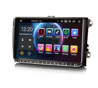Erisin 9 Pollici 8-Core 4GB+64GB Android 13 Autoradio per VW Crafter Amarok Caddy Polo ŠKODA Yeti Transporter T6 Supporto GPS Navigatore Wireless CarPlay Android Auto WiFi DAB+ Bluetooth 5.0 DSP FM