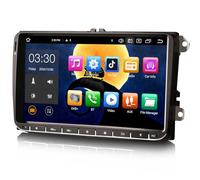 Erisin 9 Pollici 8-Core 4GB+64GB Android 13 Autoradio per VW Polo Crafter Amarok Caddy ŠKODA Yeti Transporter T6 Supporto GPS Navigatore Wireless CarPlay Android Auto WiFi DAB+ Bluetooth 5.0 DSP FM