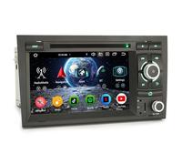 Erisin Android 14 8-Core 4GB+64GB Autoradio DVD per Audi A4 S4 RS4 8E B9 B7 Seat Exeo 7" IPS Schermo tattile Supporto GPS Navigatore Bluetooth 5.0 Wireless CarPlay Android Auto WiFi DAB+ DSP Canbus