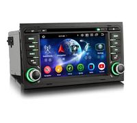 Erisin Android 14 8-Core 4GB+64GB DVD Autoradio per Audi A4 S4 RS4 8E B9 Seat Exeo 7" Schermo Tattile Supporto Navigatore GPS Incorporata CarPlay Android Auto DAB+ Bluetooth 5.0 DSP WiFi Canbus OBD2