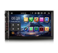 Erisin Android 14 8-Core 6GB RAM+128GB ROM Doppio DIN Autoradio Bluetooth, 7 pollici Schermo Tattile 2DIN Autoradio per Nissan Supporto Navigatore GPS Wireless CarPlay Android Auto DAB+ WiFi Radio DSP