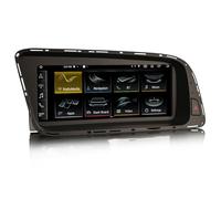 Erisin Android 14 Autoradio GPS Navigatore per Audi Q5 2009-2016, 8.8 pollici IPS Schermo Supporto Bluetooth 5.1 CarPlay Android Auto WiFi 4G DAB+ USB DSP Canbus OEM MMI Radio Qualcomm 8-Core 4GB+64GB