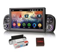 Erisin Android 14 Autoradio Navigatore per Fiat Panda 2013-2020 Supporto Senza fili Carplay Android Auto GPS DSP WiFi SWC RDS Canbus FM Radio bluetooth con schermo 8-Core 4GB+64GB