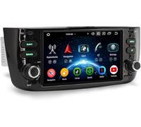 Erisin Android 16 4G+64GB Autoradio Bluetooth per Fiat Grande Punto Linea | 8-Core 6.2 pollici 1DIN IPS Schermo tattile Supporto GPS Navigatore Senza fili CarPlay Android Auto WiFi DAB+ DSP Canbus OBD2