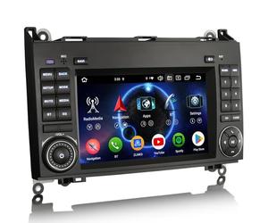 Erisin Android 16 4GB+64GB Autoradio per Mercedes B W169 W245 Sprinter Viano VW Crafter Wireless Carplay Canbus 2.2GHz 8 Core CPU GPS Navigatore DSP IPS Touchscreen Bluetooth 5.0