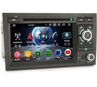 Erisin Android 16 Autoradio Bluetooth per Audi A4 S4 RS4 8E B9 B7 Seat Exeo | 8-Core 4GB+64GB 7" IPS Schermo tattile Supporto CD DVD GPS Navigatore Wireless CarPlay Android Auto WiFi DAB+ DSP Canbus SWC