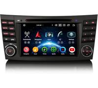 Erisin Android 16 Autoradio Bluetooth per Mercedes CLS W211 W219 | 8-Core 4GB+64GB 7" Lettore DVD GPS Navigatore IPS Schermo tattile Supporti Wireless CarPlay Android Auto WiFi DSP CANbus OBD
