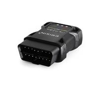 Erisin Mini OBD 2 Versione 1.5 Bluetooth 5.0 Strumento diagnostico per scanner per auto wireless Adattatore di coppia per tester di scansione per lettore di codici iOS, Android Windows con app Torque