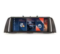 Erisin Qualcomm 8-Core 4GB+64GB 10.25" Android 14 Autoradio Bluetooth 5.1 per BMW Serie 5 F10/F11 (2010-2012) con CIC Supporta GPS Navigatore IPS iDrive OEM CarPlay Android Auto Wifi SWC Canbus DAB+