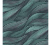 Astratto Onda Casual Chic Parati 10257-18 Blu 3D Vinile Effetto Erismann
