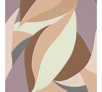 Erismann Elle 10331-02 - Carta da parati in tessuto non tessuto, motivo a foglie, colore: Beige oro metallizzato
