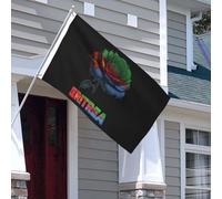 Eritrea Eritrean Rose Flower Bandiera Da Giardino Robuste Bandiere Flag Per Balcone Esterno Festival 3X5Ft