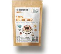 Eritritolo 1Kg foodboost sostituto dello zucchero 0kcal 100% Puro stesso potere