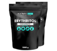 Eritritolo 2 x 1000 g Dolcificante Naturale Zero calorie Sostituzione dello