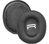 Erkat - Cuscinetti auricolari in pelle proteica per cuffie da gioco Plantronics RIG 300 Pro-HX, colore nero, comfort per lunghe sessioni di gioco, facile da montare (A)
