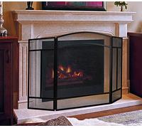 erkebspm Schermi per camini Parascintille per camini 3 Pannelli in Ferro battuto 48"(L) X 29"(H) Parascintille per camini Piatti Schermi per camini Decorativi