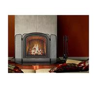 erkebspm Schermi per Camino Parascintille per Camino a 3 Pannelli con Stile Classico Schermi per Camino Piatti Schermi per Camino Decorativi