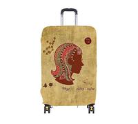 ERKIES The 12 Signs of The Zodiac, custodia protettiva da viaggio, con stampa 3D, per 4 ruote da 19 a 30 pollici, Virgo, s, alla moda