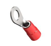 ERKO 50 pezzi capicorda ad occhiello isolati professionali per vite M8 e cavo di sezione 35 mm2 con isolamento in poliammide realizzati secondo la norma DIN 46234.