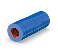 ERKO Nastro Isolante Elettrico PVC 19mm x 20m, 8pz, Blu, 6kV