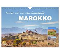 Erlebe mit mir das traumhafte Marokko (Wandkalender 2026 DIN A4 quer), CALVENDO Monatskalender: Die marokkanischen Landschaften sind einzigartig abwechslungsreich.