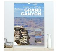 Erlebe mit mir den Grand Canyon (hochwertiger Premium Wandkalender 2026 DIN A2 hoch), Kunstdruck in Hochglanz: Der Grand Canyon ist eine lange Schlucht im Norden von Arizona.