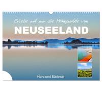 Erlebe mit mir die Höhepunkte von Neuseeland (Wandkalender 2026 DIN A3 quer), CALVENDO Monatskalender: Neuseeland besticht durch seine gewaltige Naturschönheit.