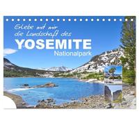 Erlebe mit mir die Landschaft des Yosemite Nationalpark (Tischkalender 2026 DIN A5 quer), CALVENDO Monatskalender: Der Yosemite ist der drittälteste Nationalpark der USA und weltweit.