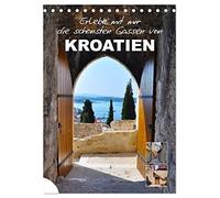 Erlebe mit mir die schönsten Gassen von Kroatien (Tischkalender 2026 DIN A5 hoch), CALVENDO Monatskalender: Ein Spaziergang durch die schönsten Straßen Kroatiens