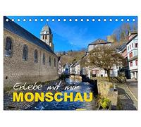 Erlebe mit mir Monschau (Tischkalender 2026 DIN A5 quer), CALVENDO Monatskalender: Das schöne Städtchen in der Eifel
