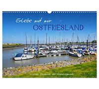 Erlebe mit mir Ostfriesland (Wandkalender 2026 DIN A3 quer), CALVENDO Monatskalender: Eine idyllische Landschaft im hohen Norden.