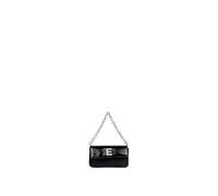 ERMANNO FIRENZE Flap Bag Agnes Metallic Black