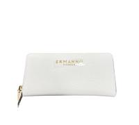 ERMANNO FIRENZE Portafoglio con cerniera grande, EBA SS26, bianco