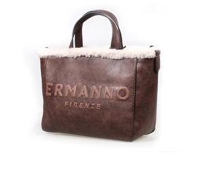 ERMANNO FIRENZE, Small Tote Vanessa FUR, TESTA DI MORO, TALLA ÚNICA