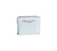 ERMANNO FIRENZE Small Zip Wallet EBA SS26 White