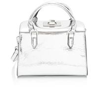 Ermanno Firenze Tina, Borsa Unisex-Adulto, Argento