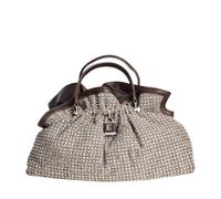 ERMANNO FIRENZE, TOTE OCTAVIA HERRINGBONE, TESTA DI MORO, TALLA ÚNICA