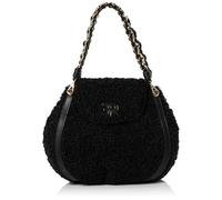 ERMANNO FIRENZE Veda Fur, Piccolo Shocker Bag Unisex-Adulto, Nero