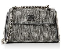 ERMANNO FIRENZE Verly Herringbone, Shoulder Bag Unisex-Adulto, Nero