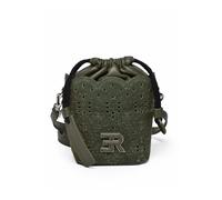 Ermanno Scervino, ,Bags ,Donna ,Verde ,ONE SIZE Bucket Terra Canvas Sangallo