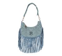 Ermanno Scervino, ,Bags ,unisex ,Blu ,ONE SIZE Borsa Hobo Terra Jeans in Blu