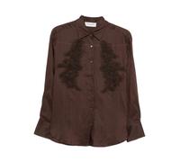 Ermanno Scervino, ,Blouses & Shirts ,Donna ,Marrone ,M Ermanno Firenze Camicie Marrone
