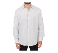Ermanno Scervino - Camicia Casual a Righe Bianco Grigio - - Shirts - Uomo - Bianco - L