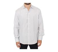 Ermanno Scervino - Camicia Casual a Righe in Cotone - - Shirts - Uomo - Bianco - L