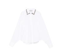Ermanno Scervino - Camicia con decorazioni floreali - - Blouses & Shirts - Donna - Bianco - M