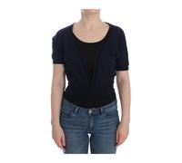 Ermanno Scervino - Cropped Sweater - - Knitwear - Donna - Blu - S