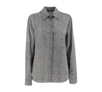 Ermanno Scervino - Elegante Camicia in Viscosa - - Blouses & Shirts - Donna - Grigio - M