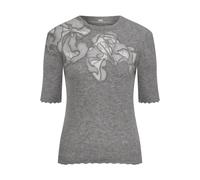 Ermanno Scervino - Maglia a maniche corte - - Knitwear - Donna - Grigio - M