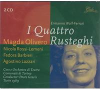 Ermanno Wolf-Ferrari - Quatro Rusteghi: Comp Opera